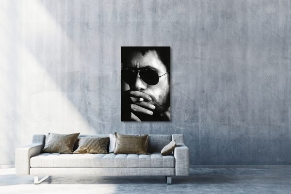 Man smoking a cigarette