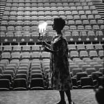 British Actress Dame Judi Dench at Nuffield Theatre in 1965.
