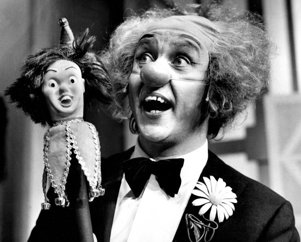 Ken Dodd in his one man show at the Liverpool Playhouse