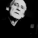 jpg black and white photograph of photographer Bill Brandt. photograph by Bo Lutoslawski