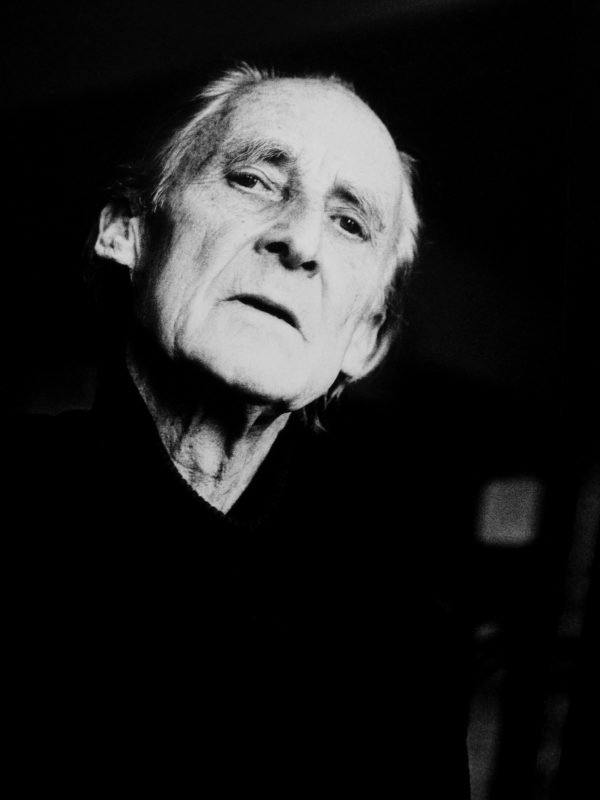 jpg black and white photograph of photographer Bill Brandt. photograph by Bo Lutoslawski