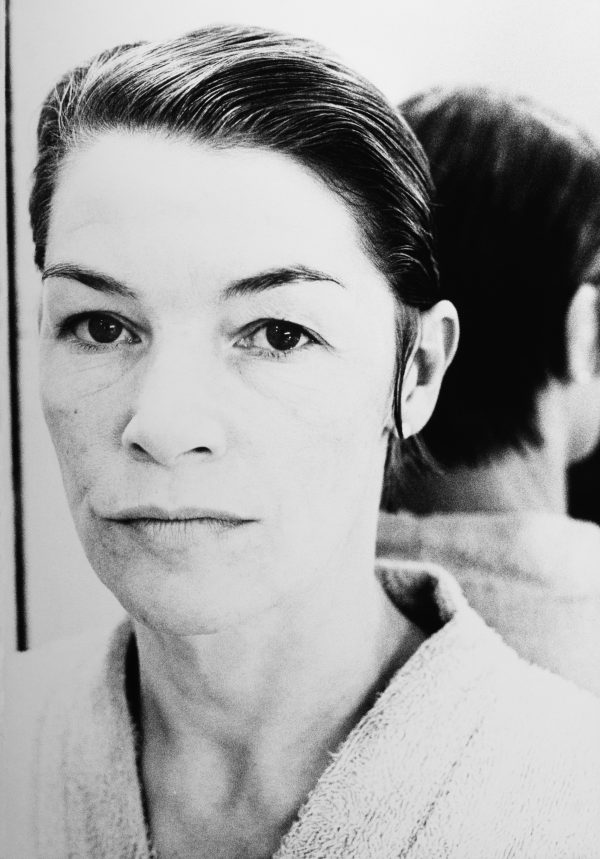 jpg black and white photograph of actress and politician Glenda Jackson .photograph by bo Lutoslawski