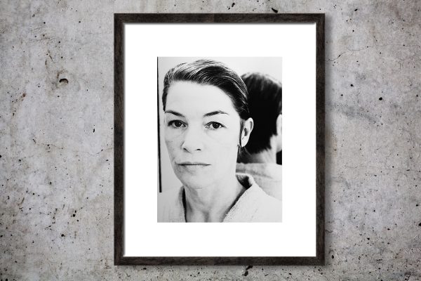 png file black framed black and white photograph of actress and politician Glenda Jackson (9 May 1936 – 15 June 2023).photograph by Bo Lutoslawski