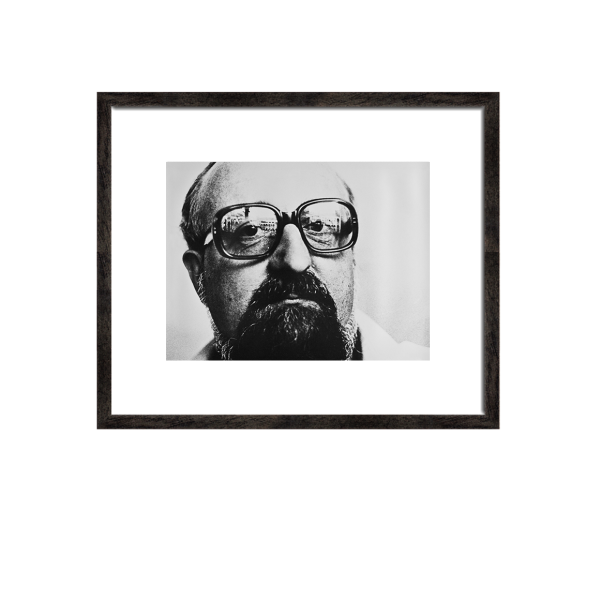PNG file of Krzysztof Penderecki (23 November 1933 – 29 March 2020) Polish composer and conductor. photograph by Bo Lutoslawski