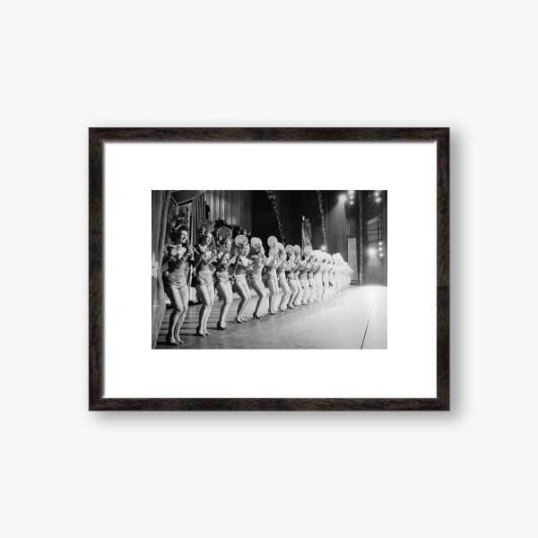 a black and white photograph framed